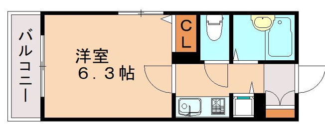 【間取り】 | ライオンズマンション県庁東