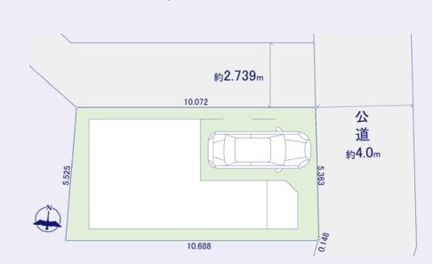 横浜市金沢区富岡東１丁目の新築一戸建の区画図|限定1区画の販売です！
お気軽にお問合せ下さい！