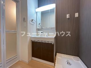 仮）ひたちなか市大平新築アパートの洗面所|洗面（イメージ）
