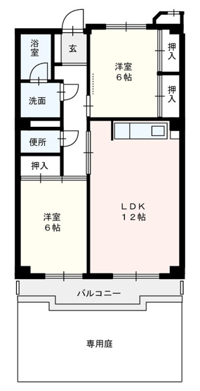 【間取り】 | 山王パークサイドビル