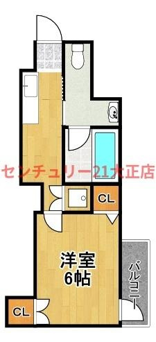 メルベーユ夕凪の間取り
