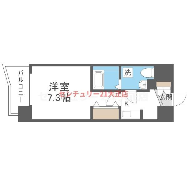 willDo市岡の間取り