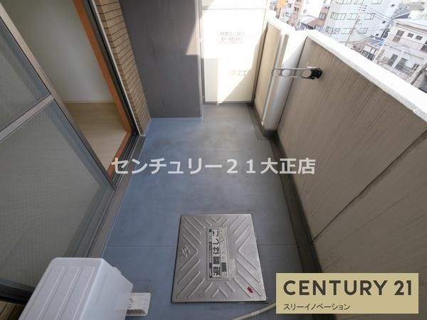 willDo市岡のバルコニー