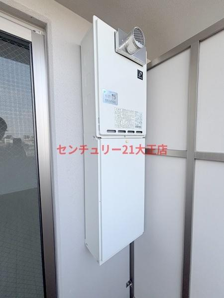 セオリー大阪ベイステージのバルコニー