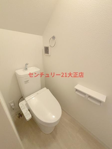 三軒家東貸戸建のトイレ
