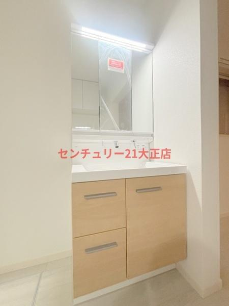 三軒家東貸戸建の洗面所