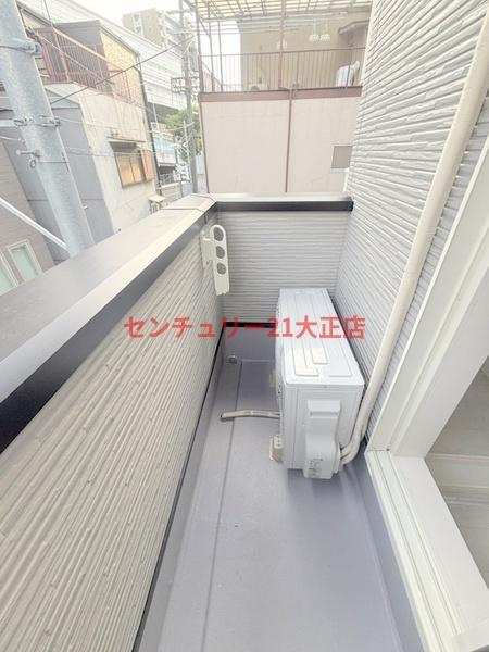 三軒家東貸戸建のバルコニー