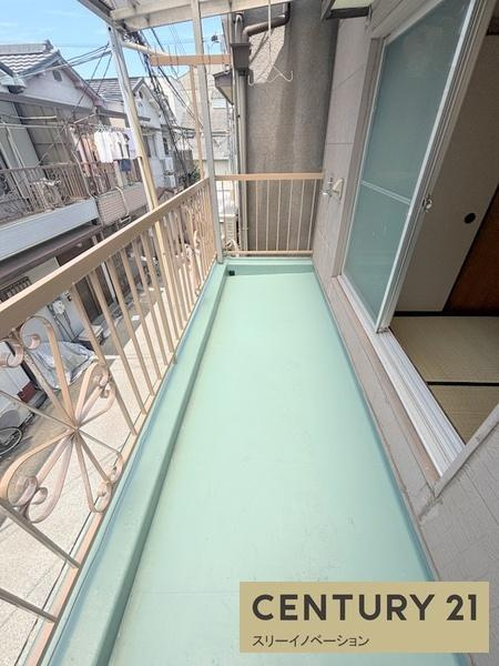 南恩加島6丁目貸家のバルコニー
