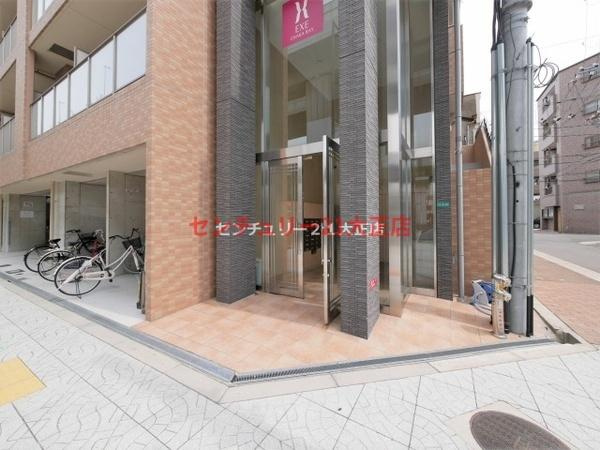 エグゼ大阪BAYのエントランス