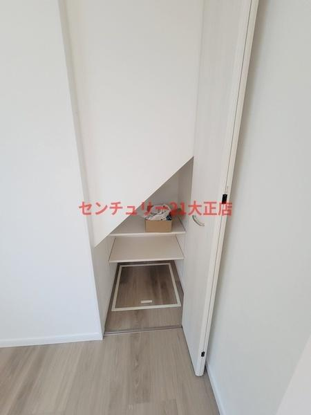 新築賃貸長屋の収納