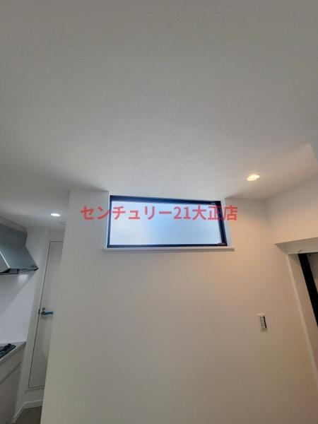 新築賃貸長屋のバルコニー|採光あります