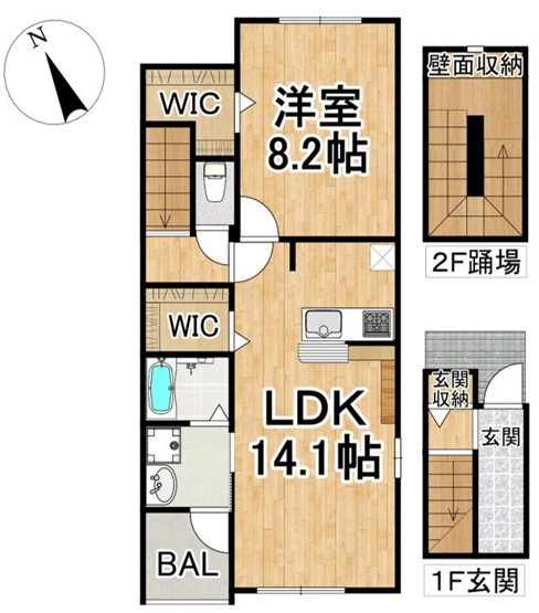 【間取り】 | クオーレコノミ