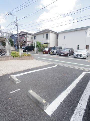 フランの駐車場