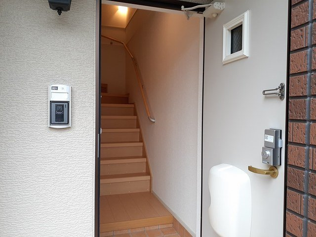シェル・トゥールＢの玄関|ゆったりとした玄関です