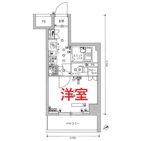 【間取り】 | スカイコート池上壱番館