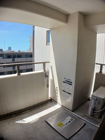 プラステ東島田のバルコニー