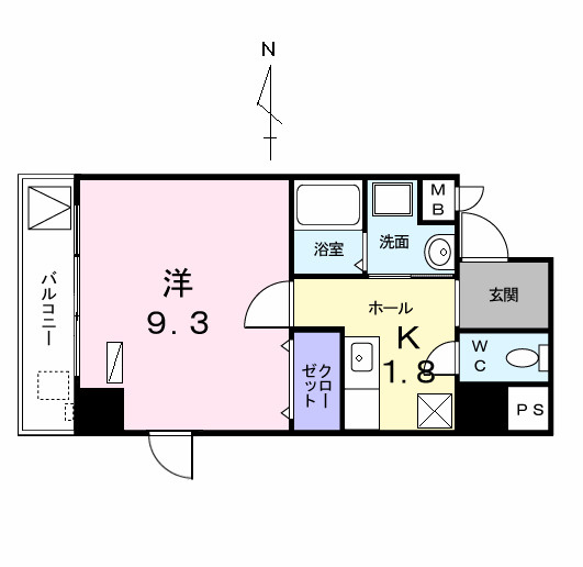 ベル　アンジュの間取り
