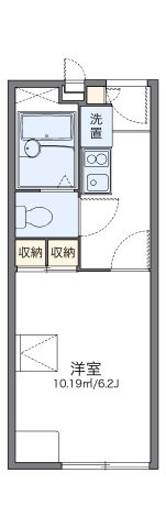 レオパレスメルツェの間取り|代表的な間取のため実際の間取とは異なる場合があります