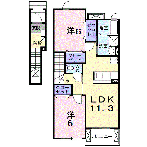 ブリランテの間取り