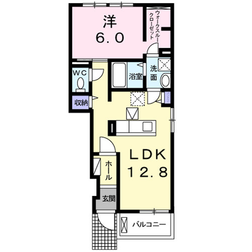 ラフレシールの間取り