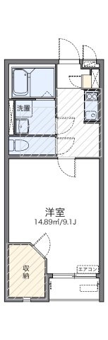レオネクスト矢シ塚Ａの間取り|代表的な間取のため実際の間取とは異なる場合があります