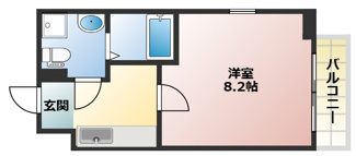 【間取り】 | グランドーリア西院
