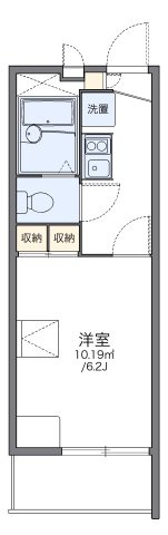 レオパレス希林館の間取り