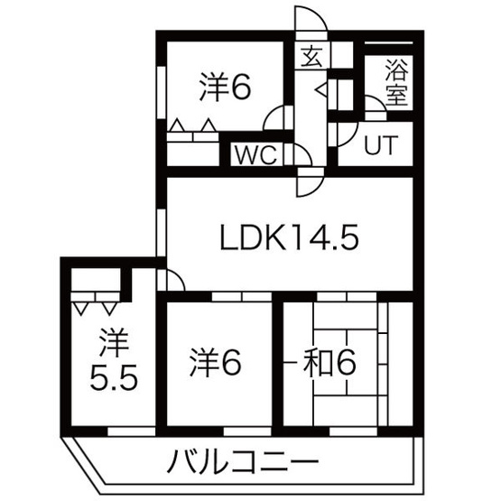 【間取り】 | ユニーブル原央