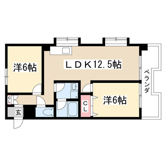 【間取り】 | カサ松下