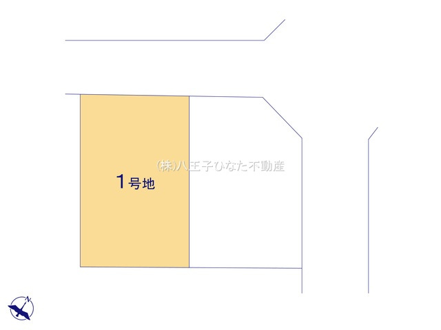 『八王子市土地』八王子市絹ヶ丘2-55-8【仲介手数料無料】の土地図|～仲介手数料無料☆八王子ひなた不動産～八王子市絹ヶ丘　売地