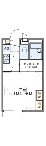 レオパレスＯｓｈｉｍａの間取り