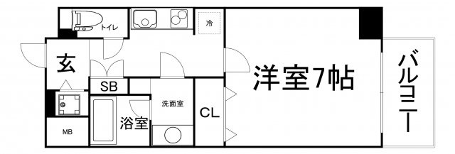 【間取り】 | クレビオス天満橋