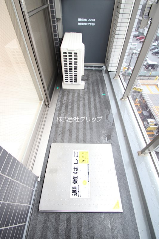 ガーラ・クレスタ横濱関内のバルコニー