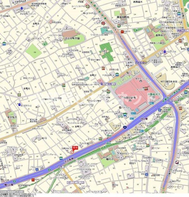 フェニックス初台【おとり物件なし】#学生・社会人にオススメ！初期費用分割払いOK！の地図