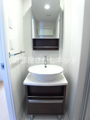 リブリ・三ツ沢フラッツ【おとり物件なし】#学生・社会人にオススメ！初期費用分割払いOK！の洗面所