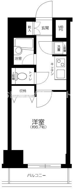 ソアブール御徒町コンフォート【おとり物件なし】#学生・社会人にオススメ！初期費用分割払いOK！の間取り