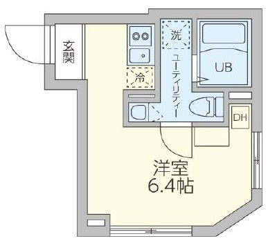 レジデンス平和島の間取り|間取りです。