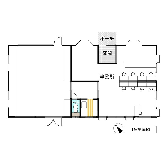 都城市高城町穂満坊の事務所