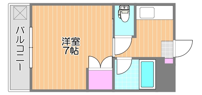 【間取り】 | ラ・パルテール福富　壱番館