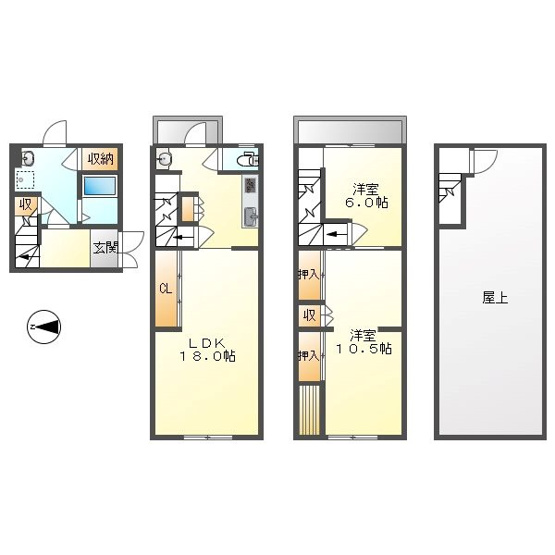 【間取り】 | 京橋町ビル