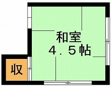 【間取り】 | 山中アパート