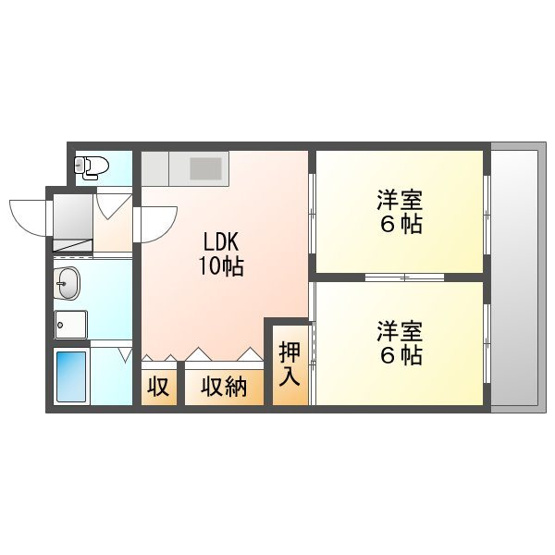 【間取り】 | 第二大興ビル
