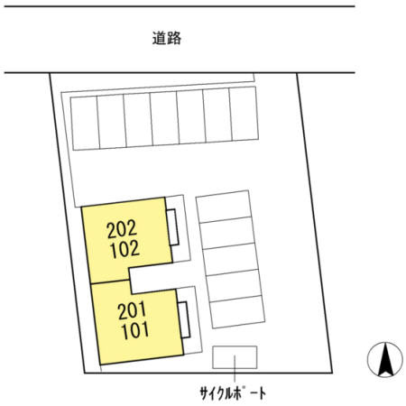 【区画図】 | エイトタウン北