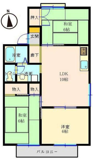 【間取り】 | ロイヤルハイツ