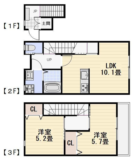 【間取り】 | maison ohana
