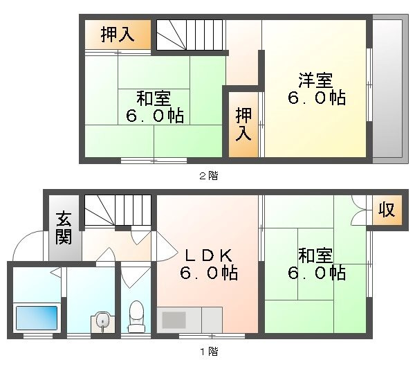 【間取り】 | 星和台タウンハウス