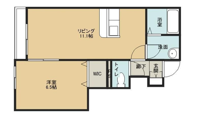 【間取り】 | IS延友 B棟