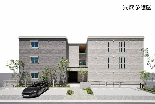 【外観パース】 | オースピシャス大安寺