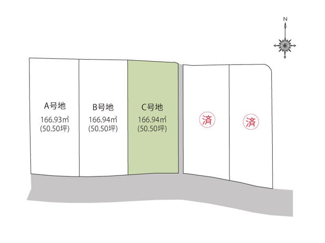 【区画図】 | 高知市針木南/残り3区画