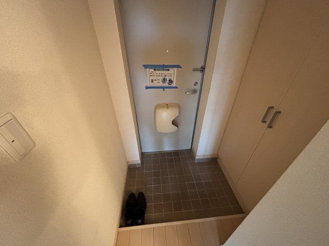 エクシードきよしが丘の玄関